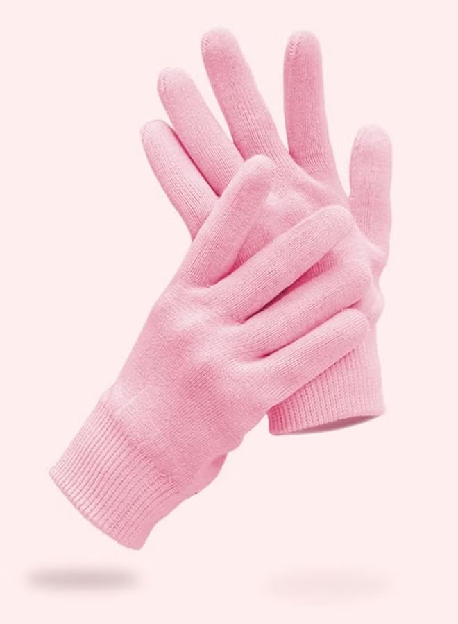 طقم 4 قطع قفازات وجوارب سيليكون جل – متعدد الألوان - Image 3